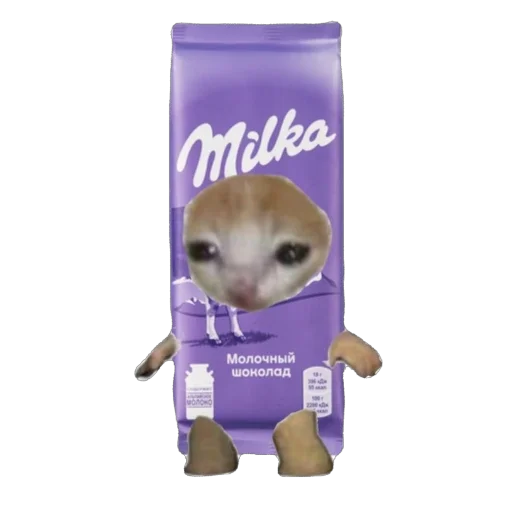 🫥 Стикер «Cat Eat» для Telegram