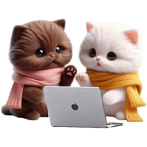 💻 Стикер «Кошачья любовь» для Telegram