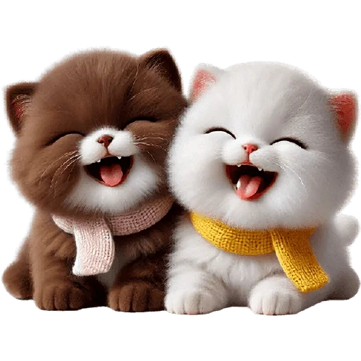 🤣 Стикер «Кошачья любовь» для Telegram