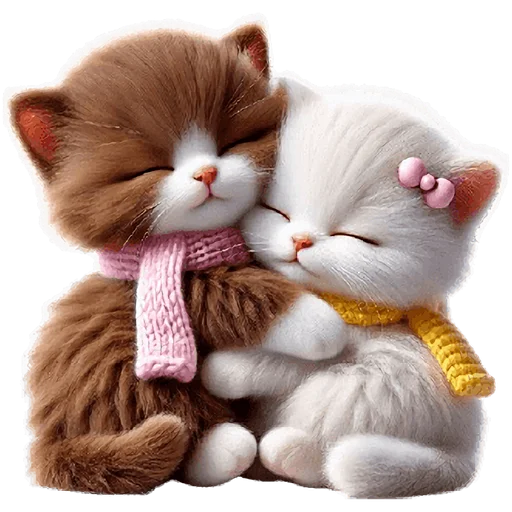 ☺️ Стикер «Кошачья любовь» для Telegram