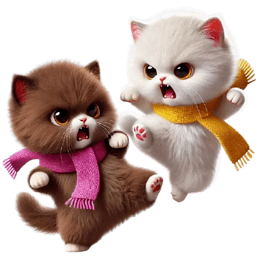 😤 Стикер «Кошачья любовь» для Telegram