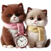 ⏱ Эмодзи «Кошачья любовь» для Telegram