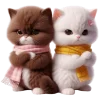 😤 Эмодзи «Кошачья любовь» для Telegram