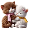 ☺️ Эмодзи «Кошачья любовь» для Telegram