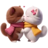 😘 Эмодзи «Кошачья любовь» для Telegram