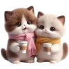 🫖 Эмодзи «Кошачья любовь» для Telegram