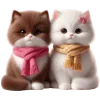 ☺️ Эмодзи «Кошачья любовь» для Telegram