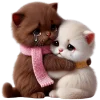 😩 Эмодзи «Кошачья любовь» для Telegram