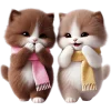 🤭 Эмодзи «Кошачья любовь» для Telegram