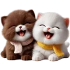 🤣 Эмодзи «Кошачья любовь» для Telegram