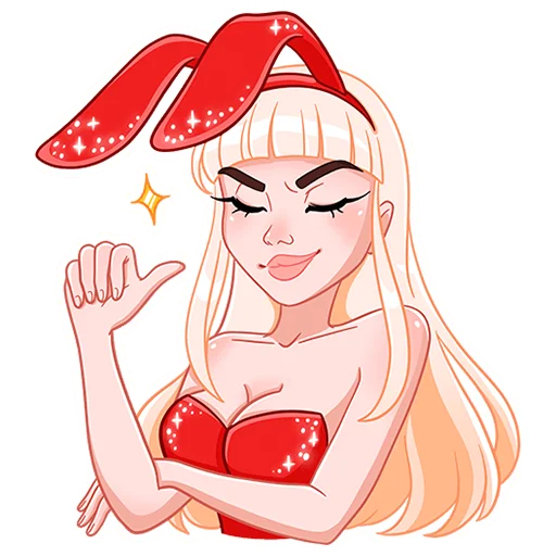 😋 Стикер «Каталина» для Telegram