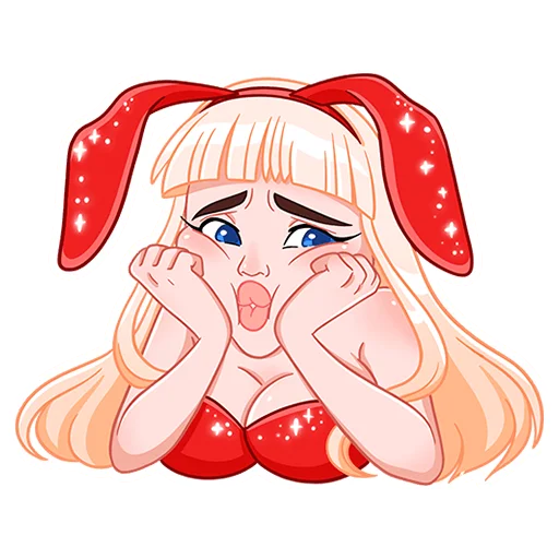 😔 Стикер «Каталина» для Telegram