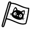 Стикер 38 ୨ Cat