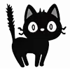 Стикер 33 ୨ Cat