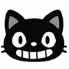 Стикер 6 ୨ Cat