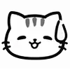 Стикер 16 ୨ Cat