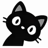 Стикер 24 ୨ Cat
