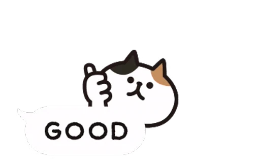 👍 Стикер «Cat bubbles» для Telegram