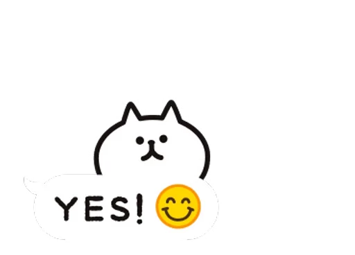 🙌 Стикер «Cat bubbles» для Telegram