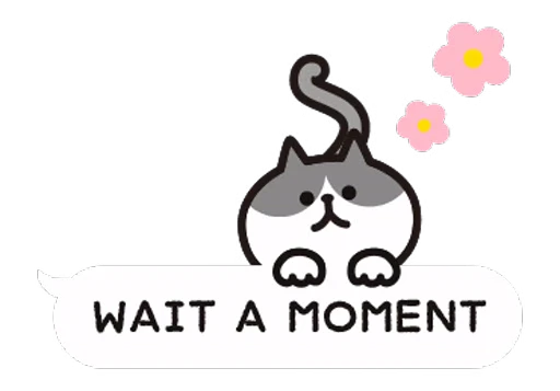 💭 Стикер «Cat bubbles» для Telegram