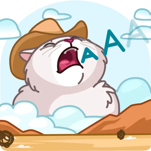 Стикер 19 Cats Memes