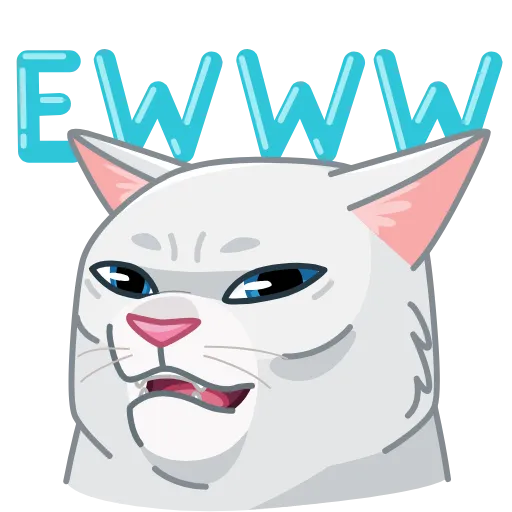 Стикер 7 Cats Memes