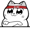 Стикер 34 Catting Cat