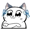Стикер 5 Catting Cat