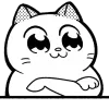 Стикер 2 Catting Cat