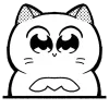 Стикер 12 Catting Cat