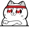 Стикер 42 Catting Cat