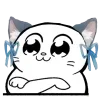 Стикер 6 Catting Cat
