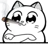 Стикер 35 Catting Cat