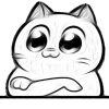 Стикер 14 Catting Cat