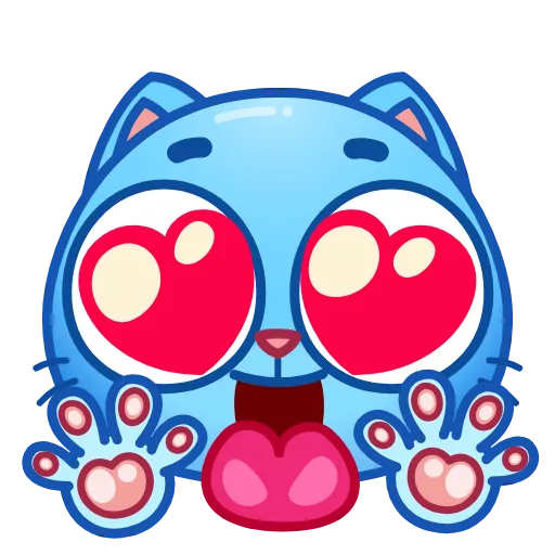 Стикер 4 Catz Emoji