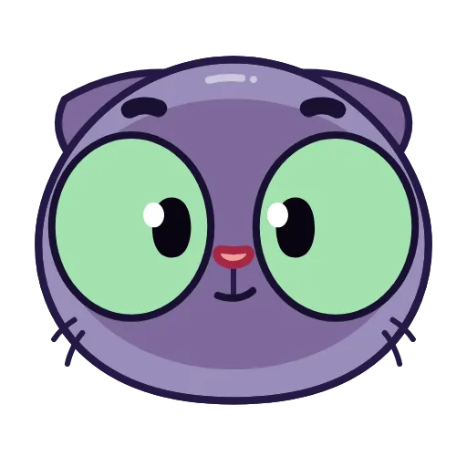 Стикер 3 Catz Emoji