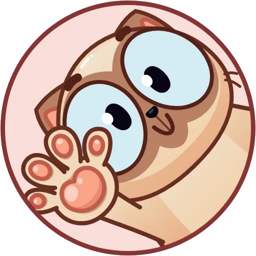 Стикер 38 Catz Emoji