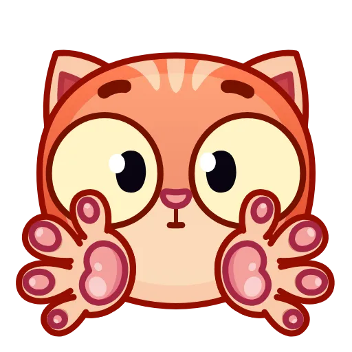 Стикер 33 Catz Emoji
