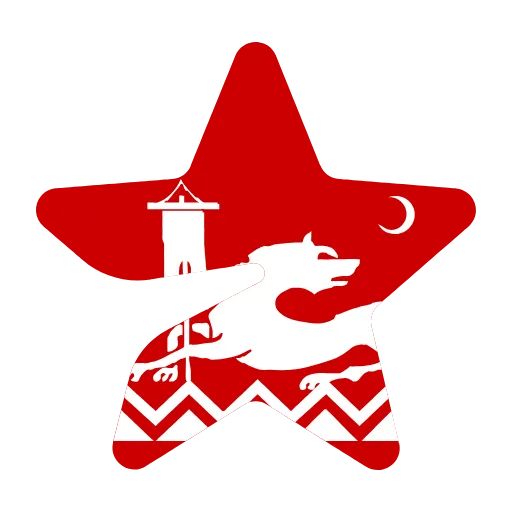 Стикер 22 Флаги Кавказа