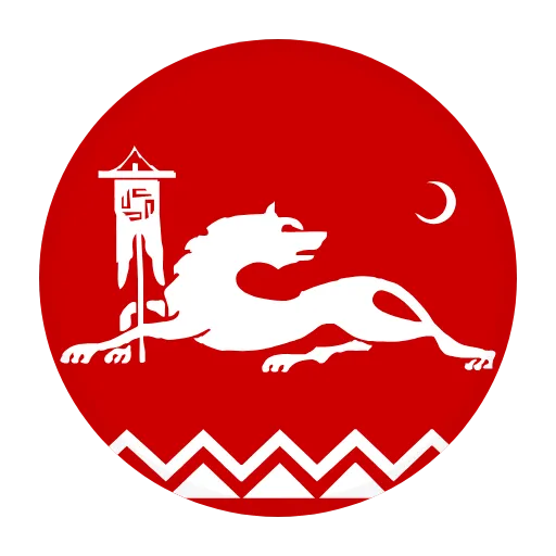Стикер 21 Флаги Кавказа
