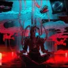 Стикер 18 🤩 Набор эмоджи по игре «Cyberpunk 2077 Киберпанк 2077»