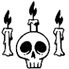 Стикер 60 🔮📙🐈‍⬛🧙‍♀♈️🗡💀📙