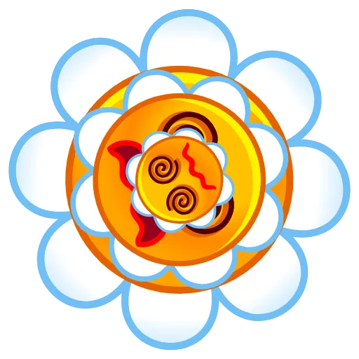 Стикер 32 Chamomile Emoji