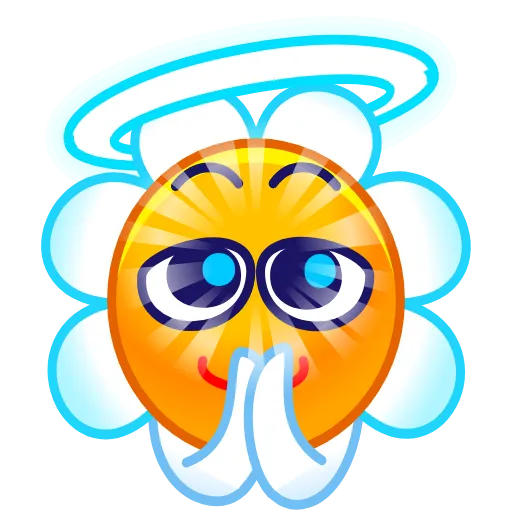 Стикер 4 Chamomile Emoji