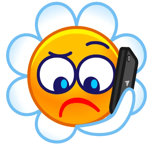 Стикер 49 Chamomile Emoji