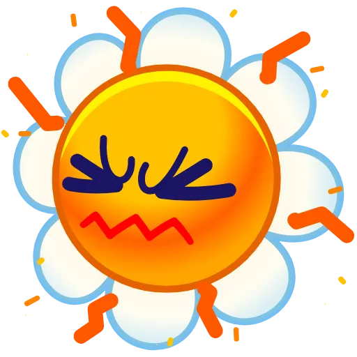 Стикер 12 Chamomile Emoji