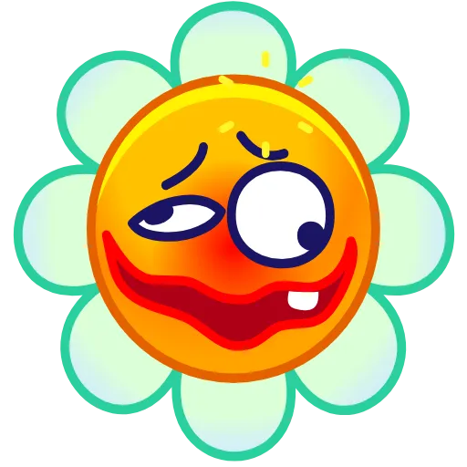Стикер 33 Chamomile Emoji