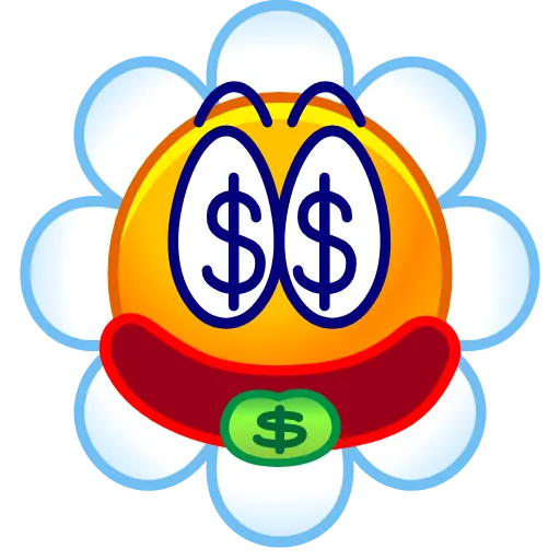 Стикер 35 Chamomile Emoji