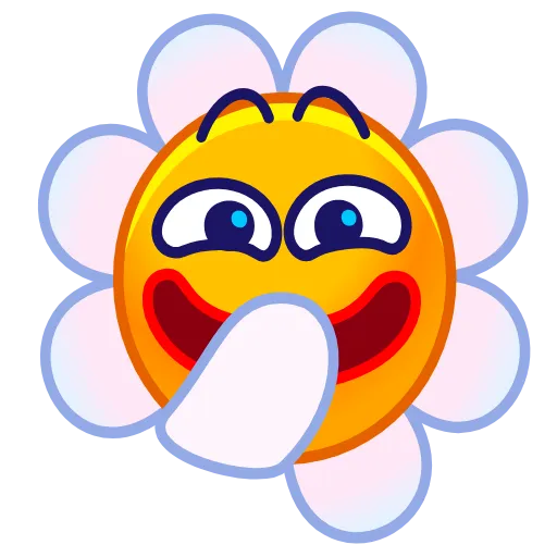 Стикер 25 Chamomile Emoji