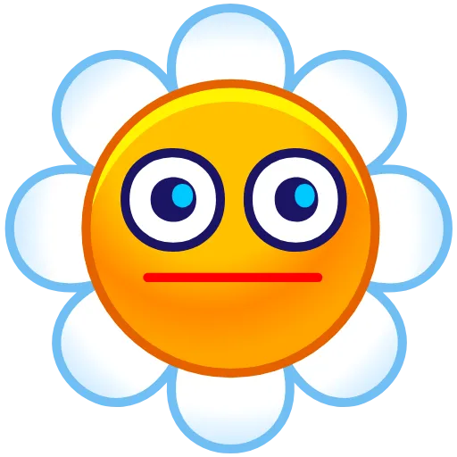 Стикер 27 Chamomile Emoji